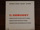 DEBUSSY Sonatas for violin , cello , piano , harp WERGO 60 025 Stereo Germany