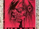 Kaaos Finnish Punk Fanzine w/ poster & flyers: Issue # 9 Terveet Kadet Pushead