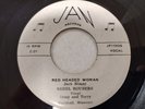 Rockabilly 45 Rebel Rousers JAN Red Headed Woman Mid West rockers clean record