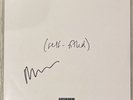 Self-Titled SIGNED by MARCUS MUMFORD LP Autographed Cover Limited Red Vinyl