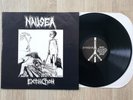 Nausea Extinction LP Greg Lee Processing Fold Out Sleeve w/ Poster Crust Punk