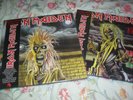 IRON MAIDEN -IRON MAIDEN+KILLERS- RARE LIMITED EDITION VINYL LP PICTURE DISC X 2