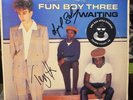 fun boy three waiting the specials w/sticker SIGNED AUTOGRAPH LP band terry hall