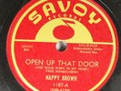 Hear  R&B 78 Nappy Brown - Open Up That Door / Pleasin' You On Savoy VG++