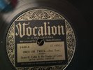 NM Junie C Cobb & 6 Jolly Jesters - Vocalion 1449 - Once Or Twice/Oklahoma Stomp