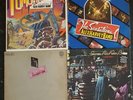 The Sensational Alex Harvey Band x 4 LP`s Tomorrow/Live/Framed/Sahb in Excellent