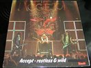 VINYLE 33T LP ACCEPT RESTLESS WILD HARD ROCK METAL