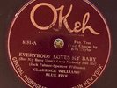 Okeh 8181 Clarence Williams Blue 5 LOUIS ARMSTRONG  78 rpm jazz 1924  E- classic