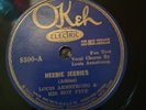NM Louis Armstrong & Hot Five Okeh 8300 Heebie Jeebies /Muskrat Ramble