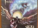 Trouble The Skull Rare Original 1985 Combat Metal Blade w/ inner VG+/EX LP