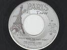 GARAGE FUZZ PUNK 45 - MISSING LINKS - WHERE WERE YOU LAST - HEAR - PARIS TOWER