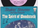 Shakin' STEVENS * Woodstock * 1973 Belgian - Dutch 45 * NEO ROCKABILLY TEDDY BOY