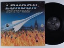 LONDON Non-Stop Rock SHRAPNEL LP VG+/VG++ with lyric sheet insert p