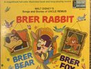 1970 Songs And Stories Of Uncle Remus Brer Rabbit Disneyland Record