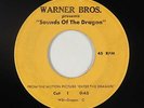 Radio Spot 45 - Sounds Of The Dragon (Enter The Dragon) - Warner Bros. - rare