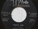 THAT'S LIFE / TELL ME BABY -Delano Stewart ( BOSS 1968 Soulful Skinhead Reggae )