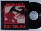 METALLICA Kill 'Em All MEGAFORCE LP VG++ 1st pressing p