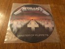 METALLICA Master Of Puppets PICTURE DISC Vinyl LP 1986 1st Press No Barcode Ed.