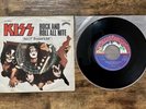 Kiss - Rock And Roll All Night G+VG+ Heavy Metal Vinyl Record 7” Single Spain