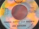 Rarest of the rare Uptide records #002 JOE BATAAN  UNWED MOTHER  45 rpm vinyl