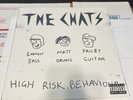 The Chats High Risk Behaviour LP Beer Colored Punk Cosmic Psychos Babeez Victims
