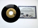OWNED BY BERRY GORDY - PAUL GAYTEN ANNA Hunch COA NORTHERN SOUL NM 45 RPM RECORD
