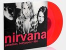 Nirvana - Palladium, Hollywood 1990 2xLP Translucent Red Vinyl Record