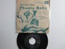 ' EARTHA KITT ' HIT 45 + PICTURE SLEEVE [SANTA BABY]  1953