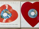 Bobby CALDWELL What you want do for love USA RED HEART Shaped 7