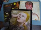 David Bowie - 3 albums - Hunky, Ziggy and Aladdin crackly   Vinyl LP