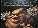 WARRANT UNOFFICIAL DIRTY ROTTEN FILTHY STINKING RICH WHITE VINYL LP RECORD 1989