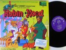 Walt Disney; Story & Songs from Robin Hood soundtrack, with booklet [Vinyl] Walt