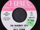 BILLY STORM: please don't mention her name / the warmest love HBR 7