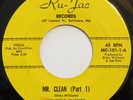 WINFIELD PARKER Mr. Clean 45 northern soul RU-JAC 45 mod northern soul VG+ HEAR