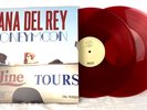 Lana Del Rey Honeymoon Red Vinyl Album 2 LP very rare translucent w inserts