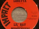 LIL' RAY and the MIDNIGHTERS - Loretta #30-IMX Impact Records *45 RPM* 7