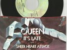 Freddie Mercury QUEEN It’s Late LONG Vers LIMIT 7 INCH vinyl 45 USA 1978 E45478