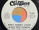 funk soul 7” BLACK HAZE EXPRESS Pretty Soon  Mp3 Promo Clinton 1971