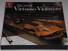 10LP Box The Art Of Virtuoso Violinists NM Ysaye Kreisler Heifetz Ruggiero Ricci