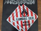 Vintage Naked Raygun Vinyl Record Flammable Solid - Super Rare