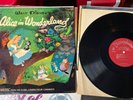 RARE Walt Disney's ALICE IN WONDERLAND Disneyland Record WDL-4015 LP 1957