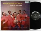 5 Royales - Dedicated To You LP - King No Crown Mono VG+