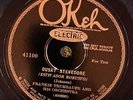 Okeh 41100 Frankie Trumbauer Or BIX BEIDERBECKE Bless U Sis  78 rpm 1928  E jazz