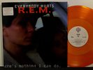 REM R.E.M. Everybody Hurts 12 EP WB STEREO 1993 Orange Vinyl Losing My Religion