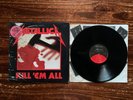 Metallica Kill Em All Vinyl LP Record 1988 Press VG+ Vinyl Read Description