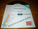 QUEEN DAVID BOWIE Under Pressure rare 7