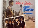CLIFF RICH ARD WHEN IN SPAIN ODEON OP7047 JAPAN RED FLIPBACK COVER LP