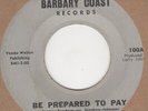 Jimmie Gresham Be Prepared To Pay Barbary Coast Soul Northern Motown