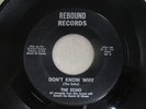 FLORIDA GARAGE PSYCH  THE ECHO ( DON'T KNOW WHY / YOUNG PEOPLE ) on REBOUND