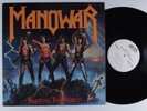 MANOWAR Fighting The World ATCO LP VG++ q